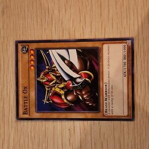Battle Ox Yu-Gi-Oh! card